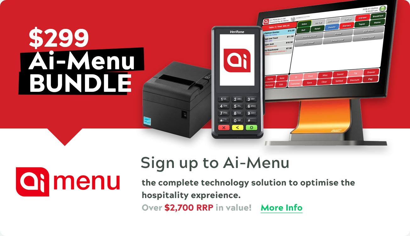 $2700 value on our AI Menu Bundle. Click for more information.