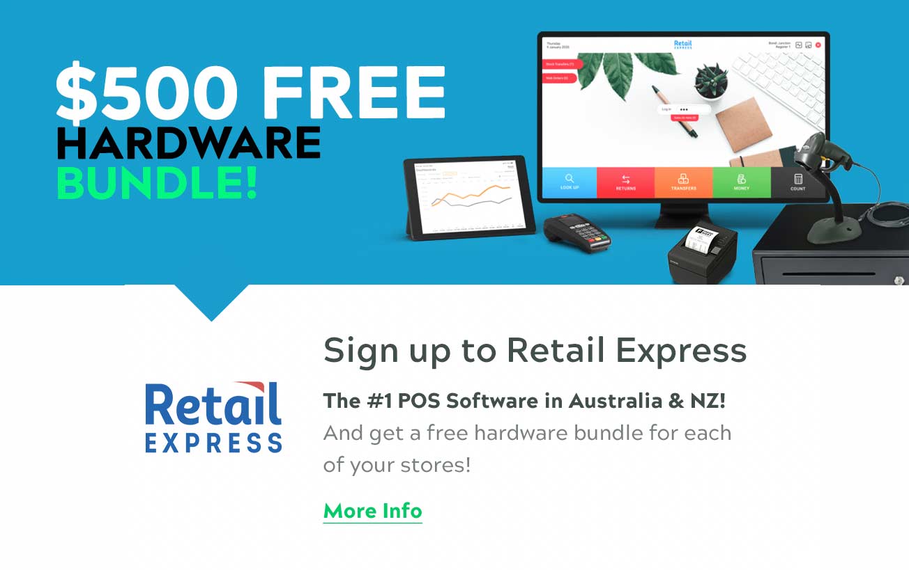 FREE $500 Retail Express Bundle. Click for more information.