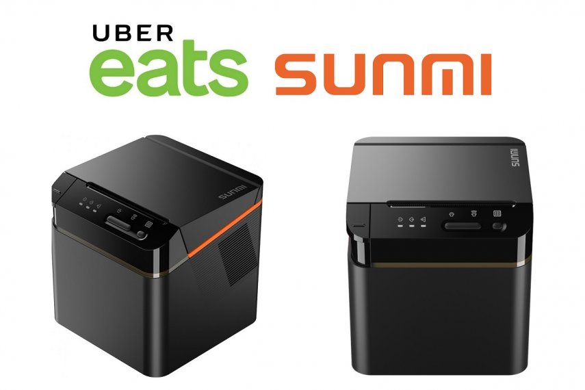New Uber Eats Android Compatible Sunmi NT311 Bluetooth Receipt Printer