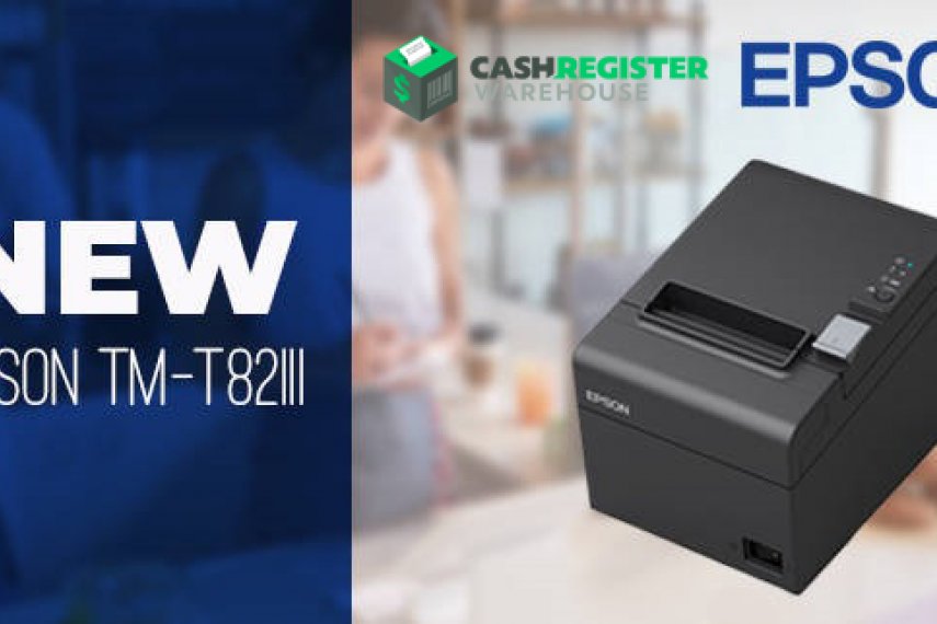 New Epson TM-T82III Receipt Printer replaces the Epson TM-T82II