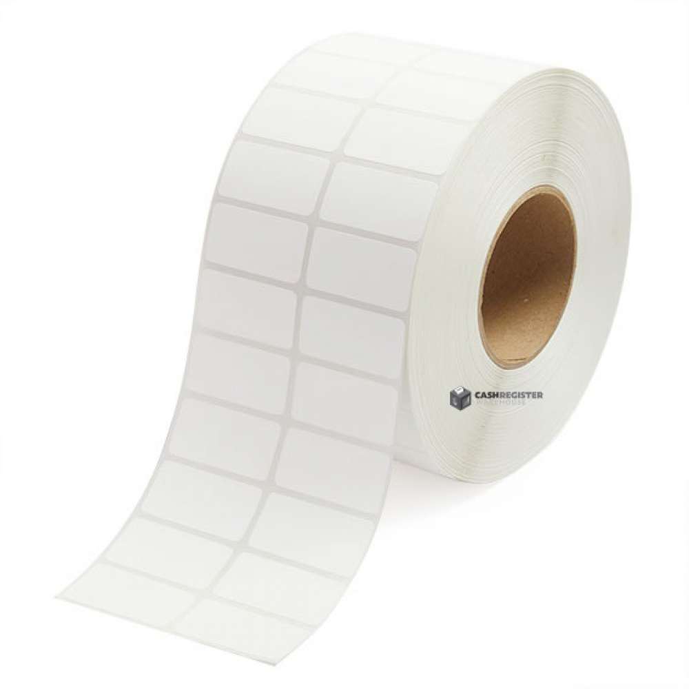 40x28 Direct Thermal Labels (2 Across) with 76mm Core - 6 Rolls