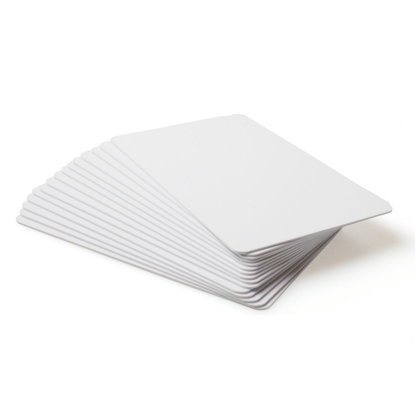 500 x 0.76mm Plain White Composite Card
