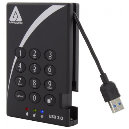 Apricorn 500GB Aegis Padlock3