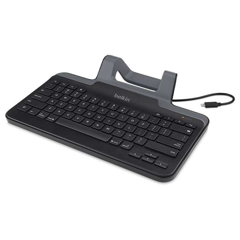 View Belkin Wired iPad Keyboard with Stand using Lightning Connector