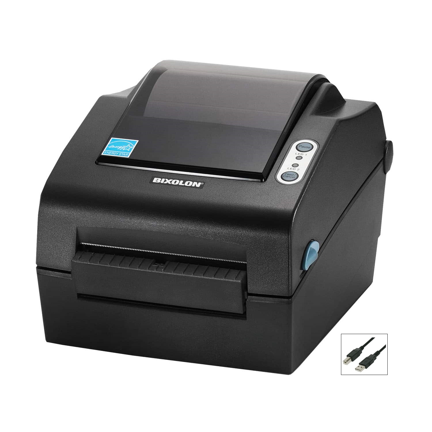 Bixolon SLP-DX420 4" Desktop Direct Thermal Label Printer with USB Interface + Peeler