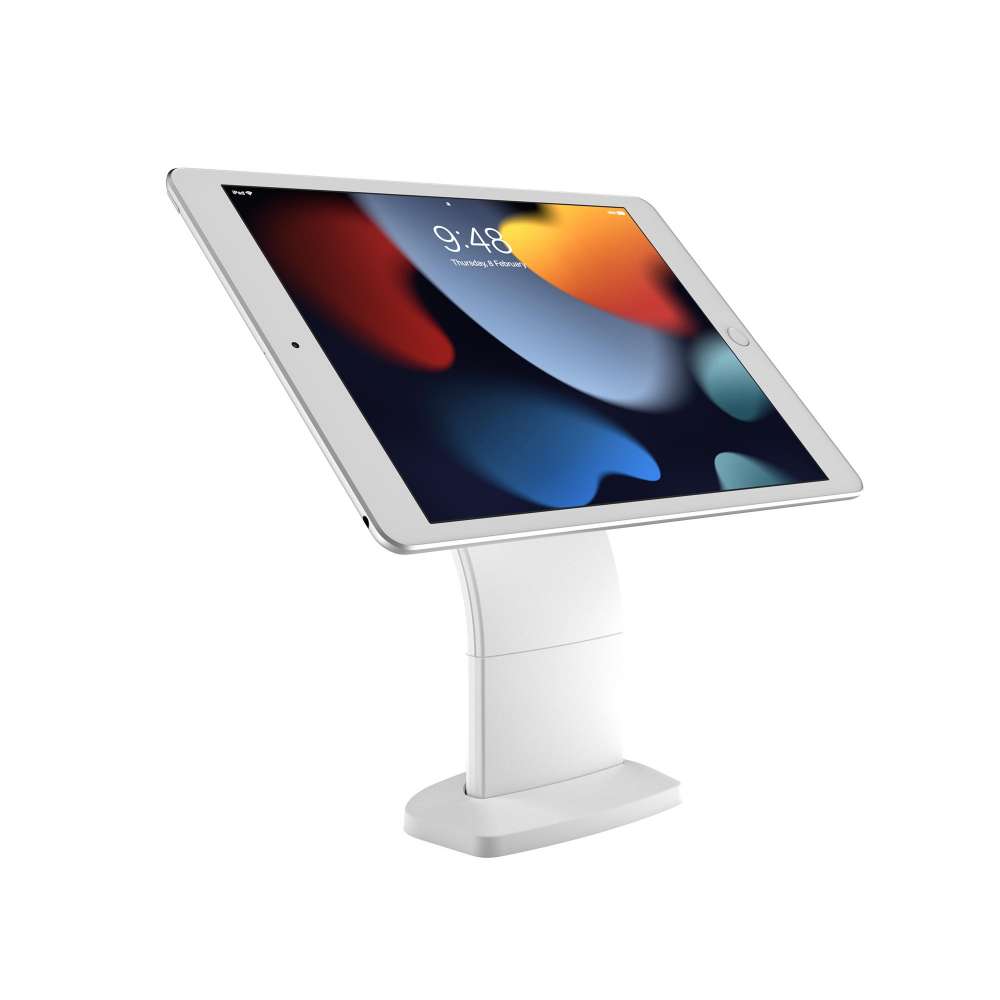Bosstab Touch Evo X Screw Mount Universal Tablet Stand White