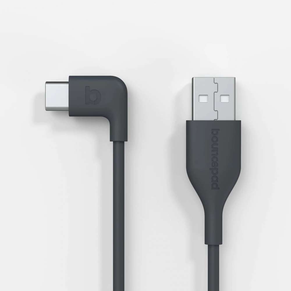 Bouncepad 2m USB-C to USB-A Right Angled