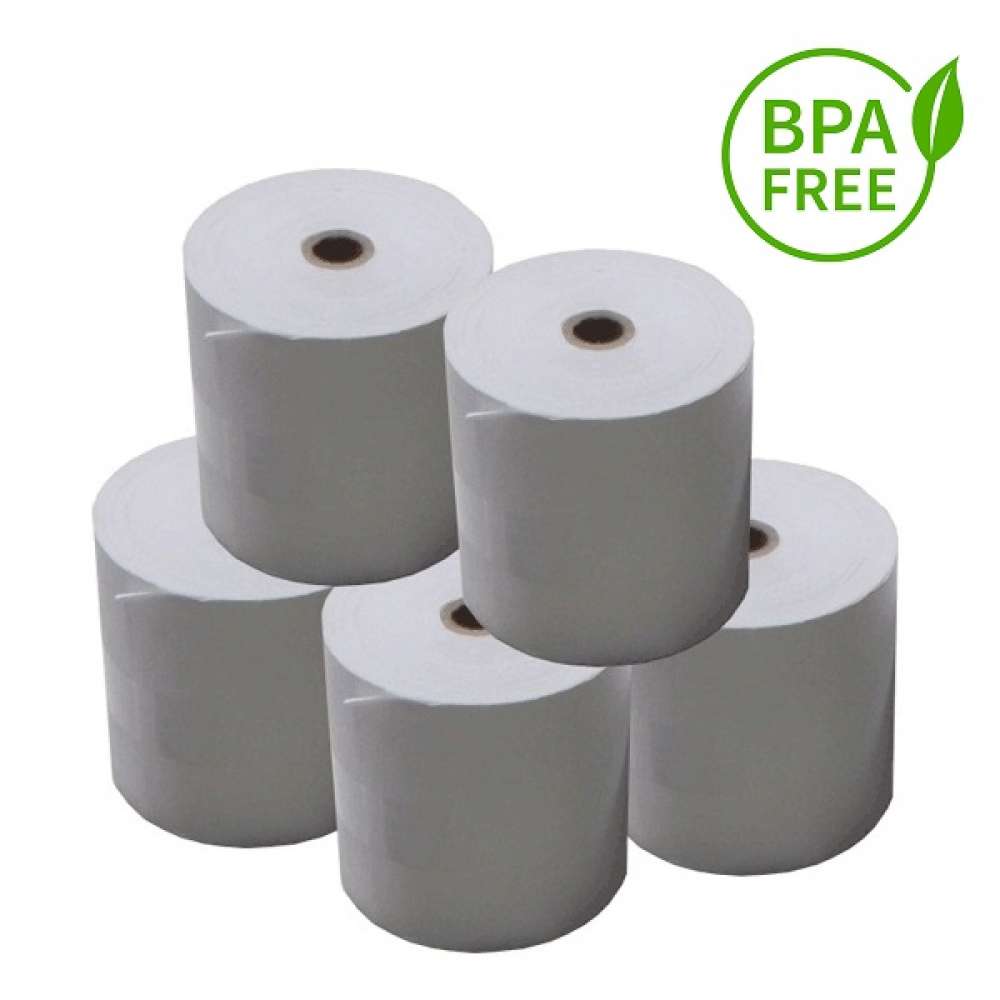 Calibor 80x80 BPA Free Thermal Paper Rolls - 24 Rolls