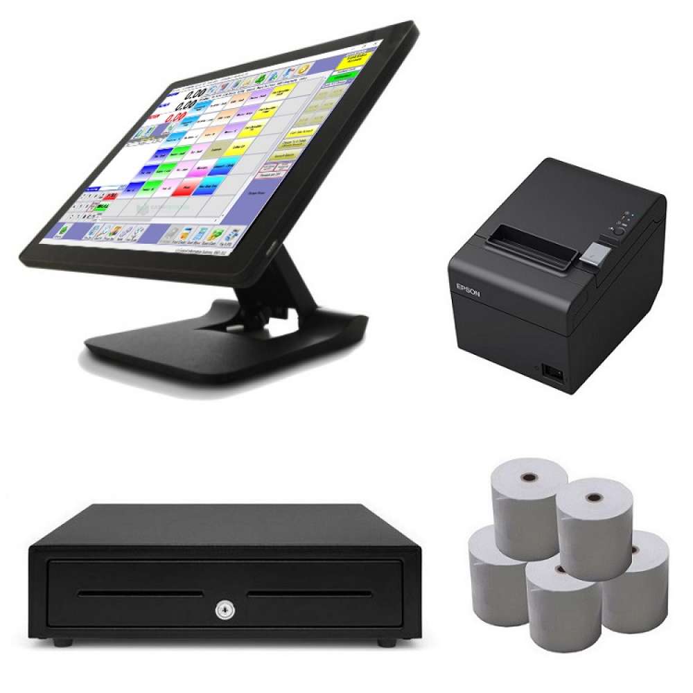 Control Pro Element 455 Touch Screen POS Bundle