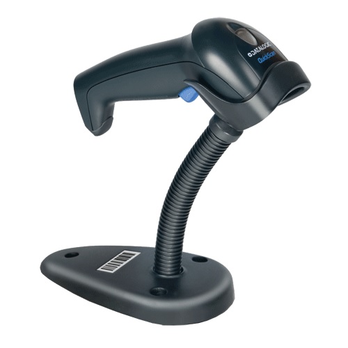 View Datalogic QD2430 2D Scanner with USB Cable & Stand