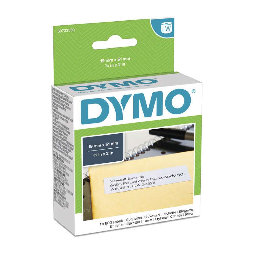 View Dymo 19x51 Product Labels - 500 Labels