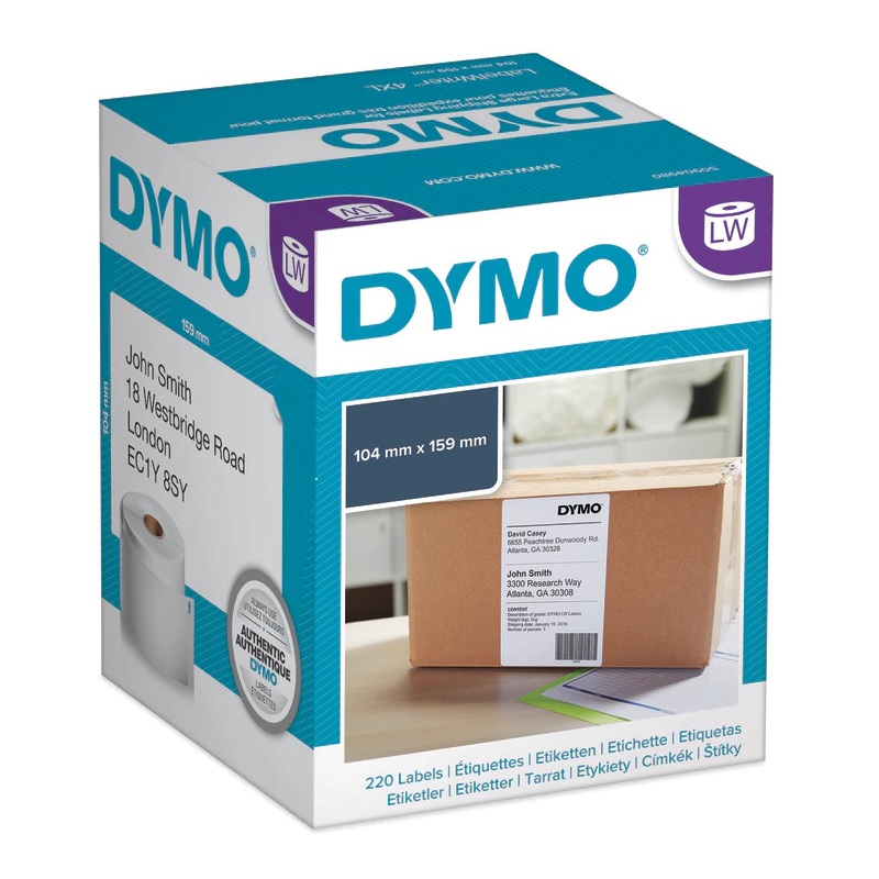 View Dymo S0904980 104mm x 159mm Shipping Labels