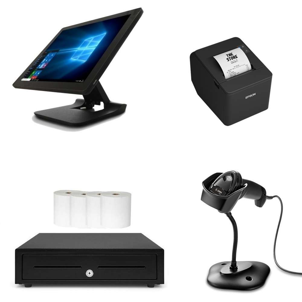 Element 455 + Epson TM-T82IV + DS2208 POS Hardware Bundle