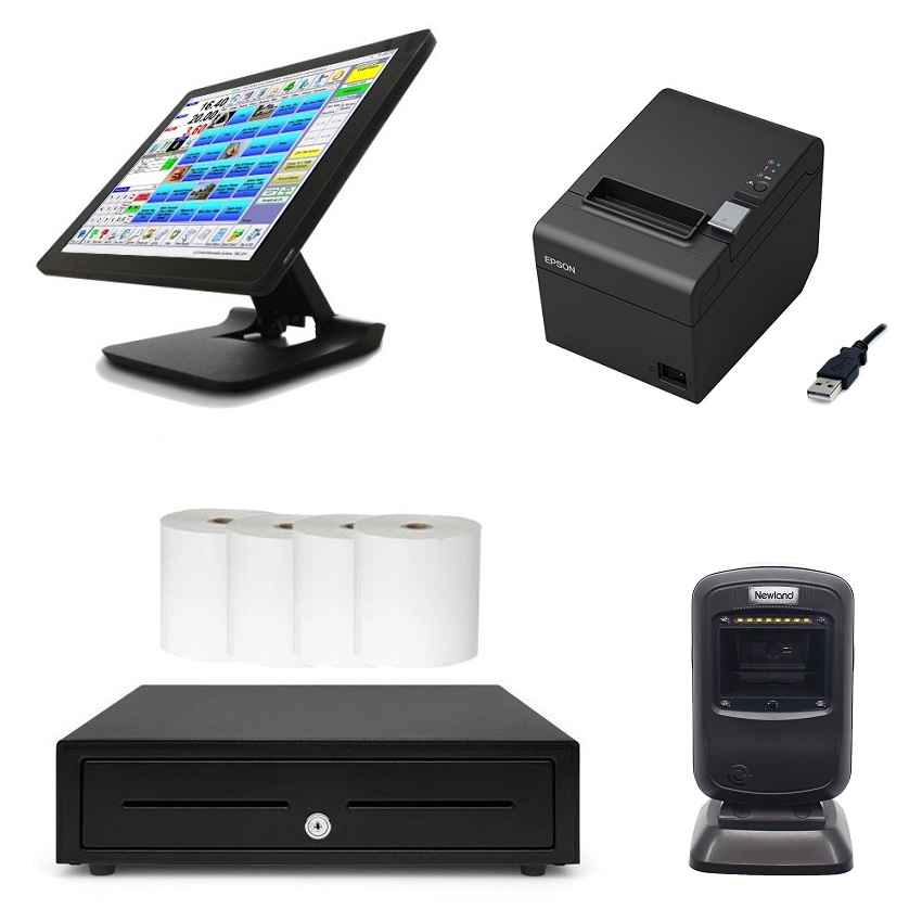 Element 455 Touch Screen POS System Bundle #4
