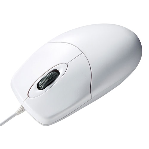 Element ECT408-WH Medical Grade Washable Mouse with USB Interface - White