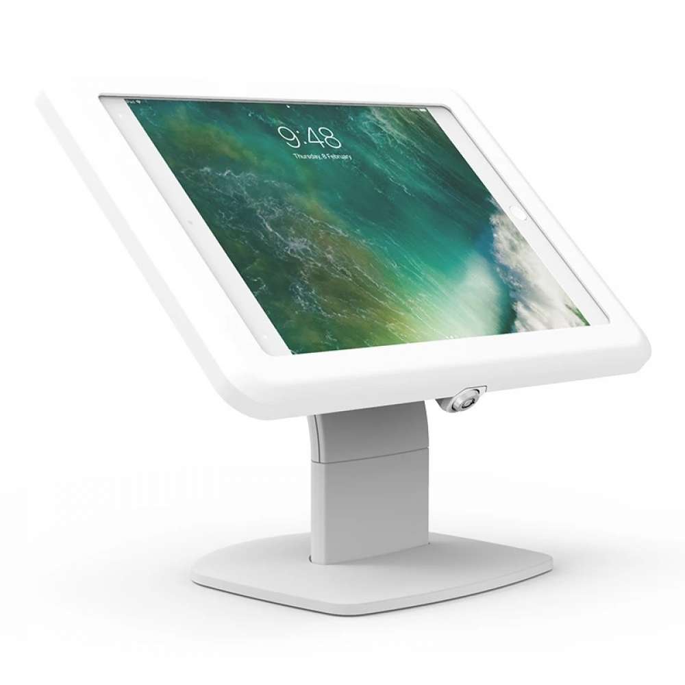 Elite Evo Free Standing iPad & Tablet Stand White