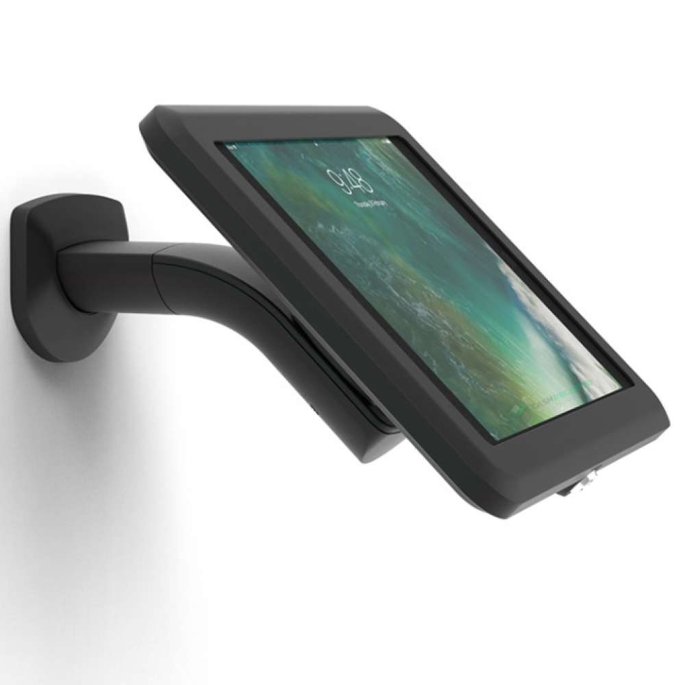 Elite Evo Wall Mount iPad & Tablet Stand Black