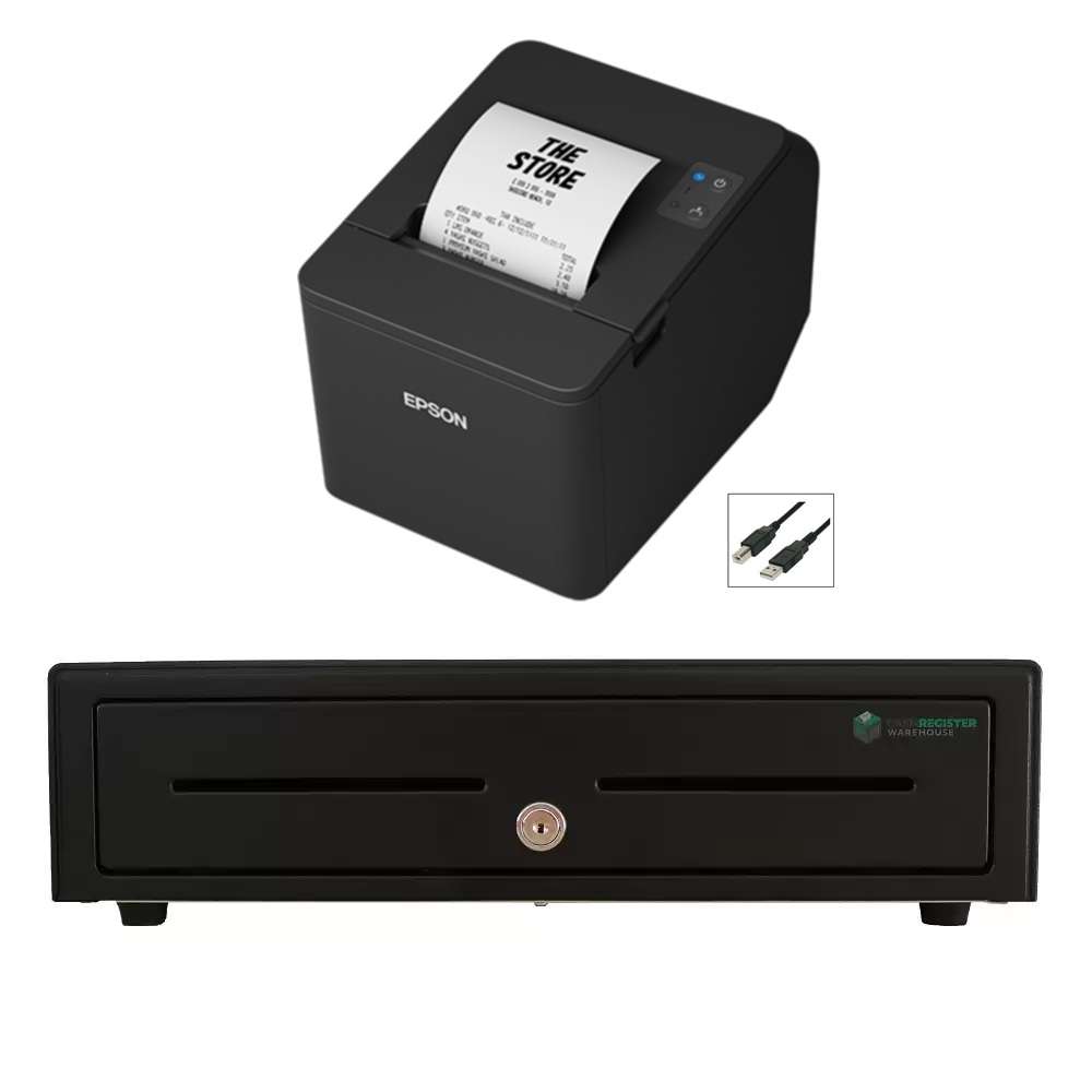 Epson TM-T82IV USB + Cash Drawer Bundle