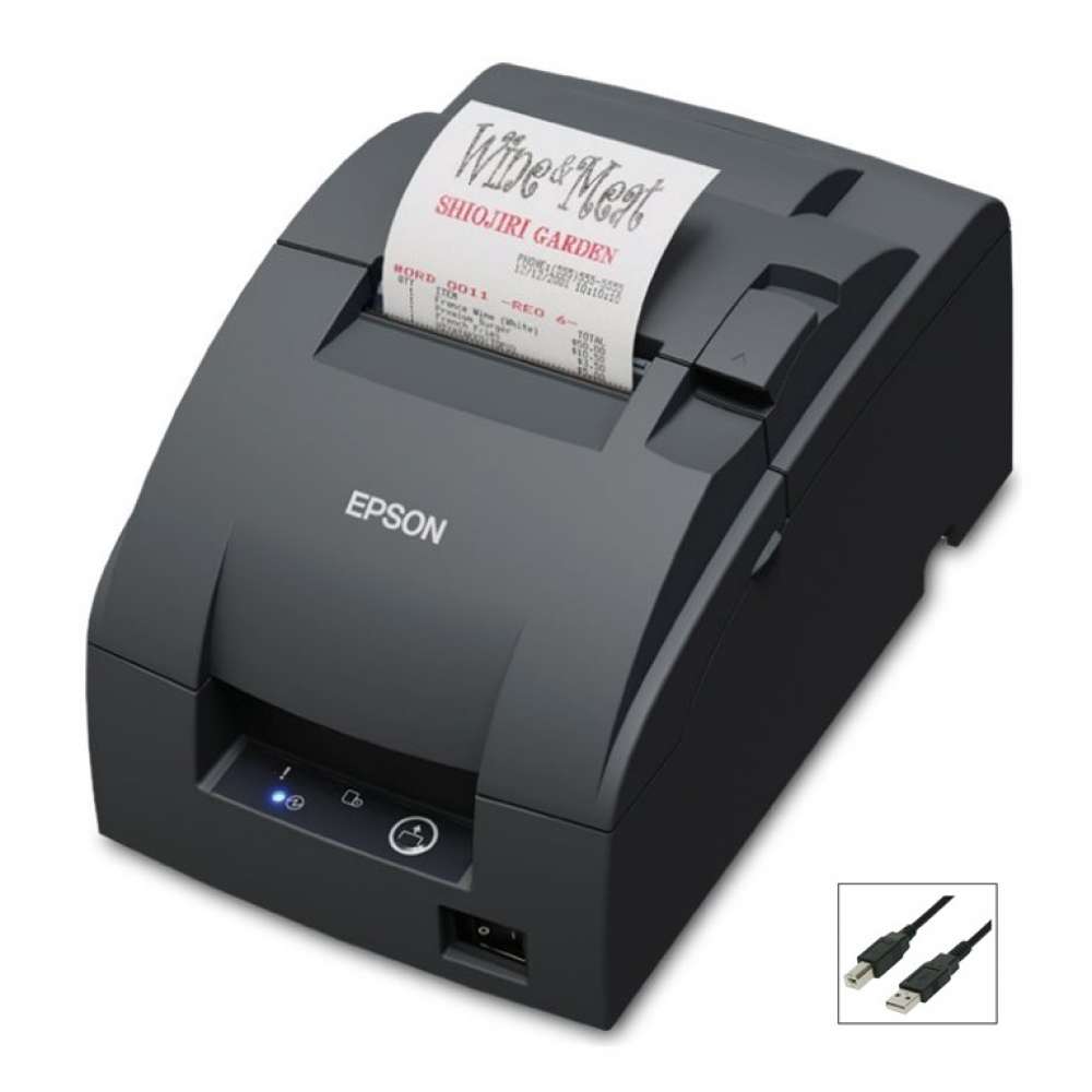 Epson TM-U220IIB USB Dot Matrix Receipt Printer
