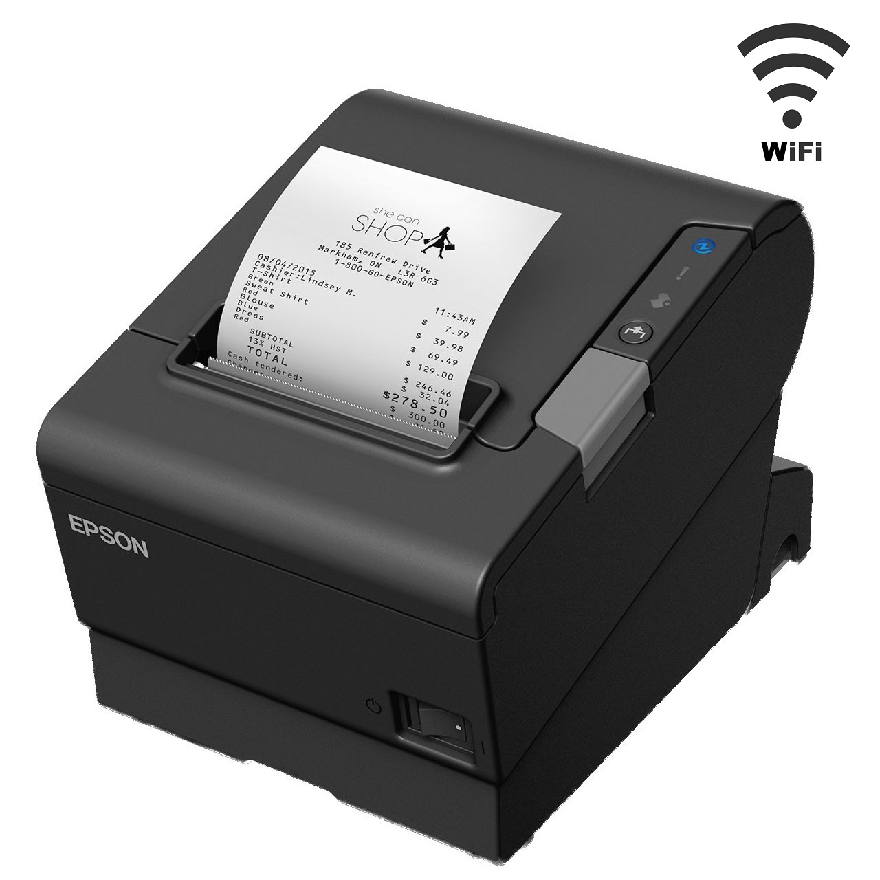 View Epson TM-T88VI Wireless Thermal Receipt Printer