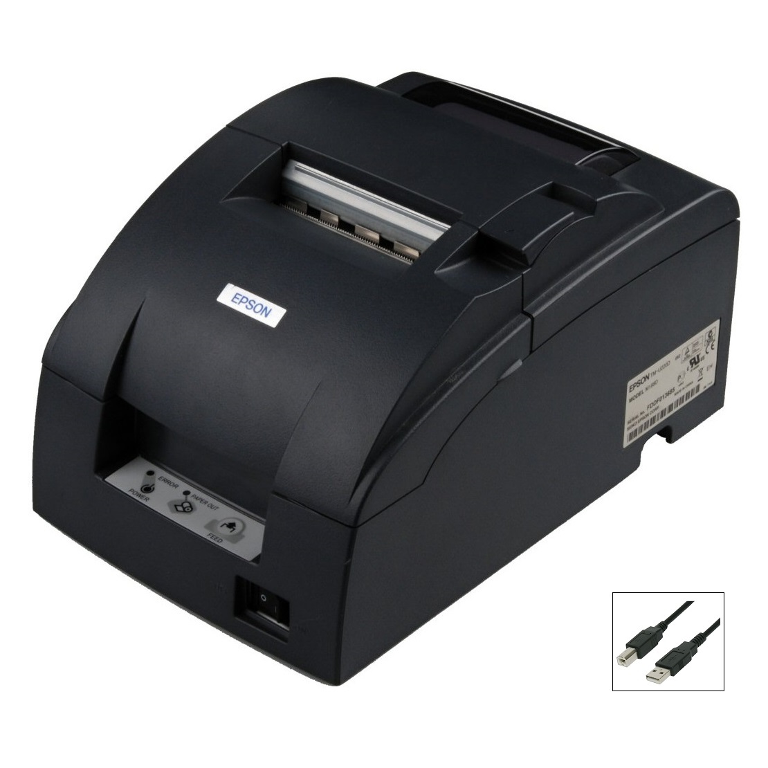 Epson TM-U220B Dot Matrix Receipt Printer - USB