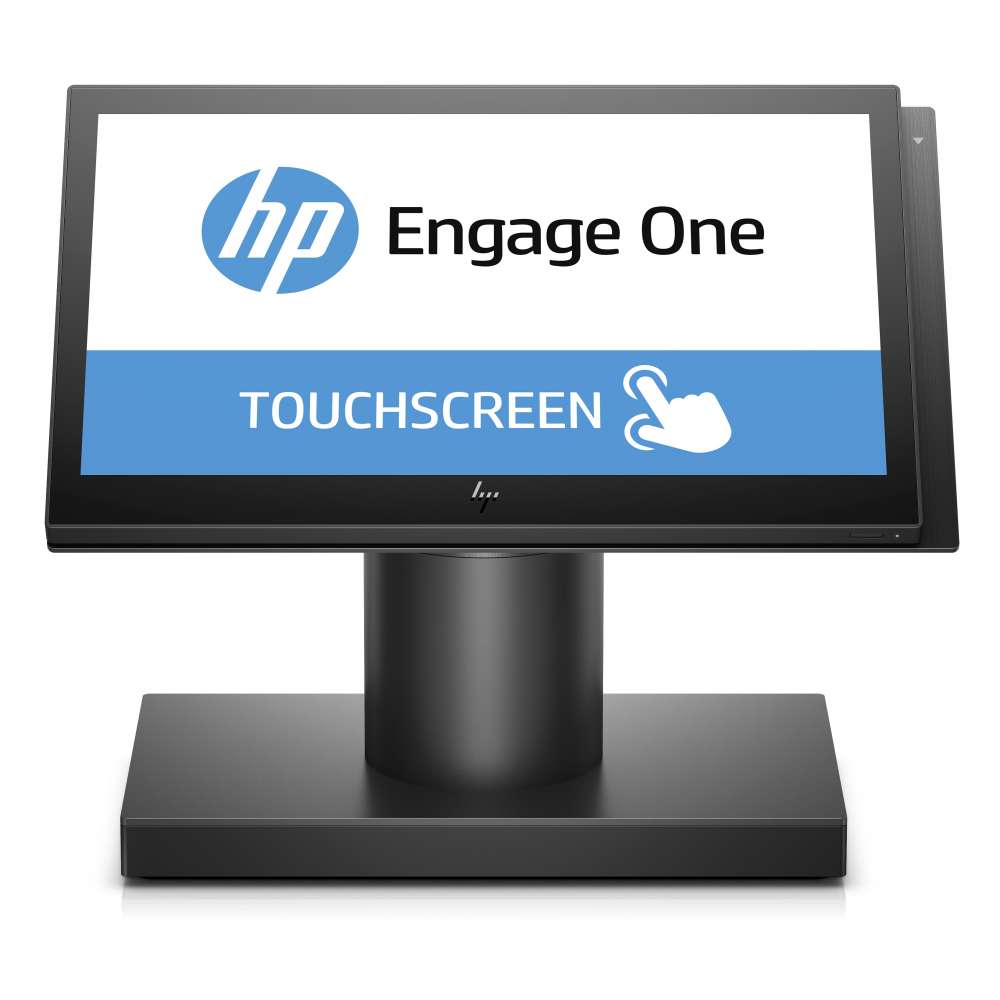 HP Engage One Pro Core i3 8GB RAM, 256GB SSD with 15.6" PCT Display All-In-One POS - Black and Windows 11 Pro Installed