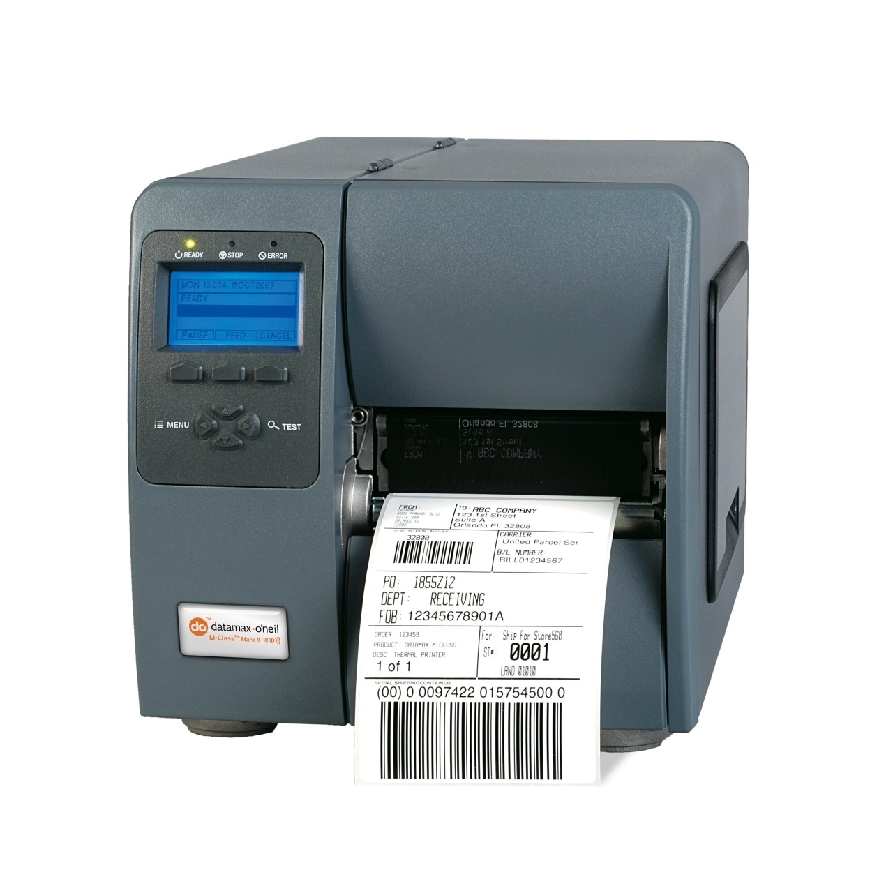 View Honeywell M-4206 203dpi Thermal Transfer Label Printer with USB Serial & Ethernet
