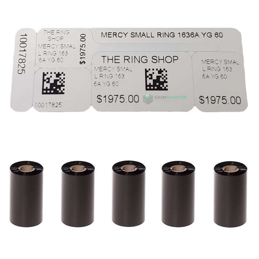 View Jewellery Label Bundle - 53mm x 20mm Multi-Part + Resin Ribbons