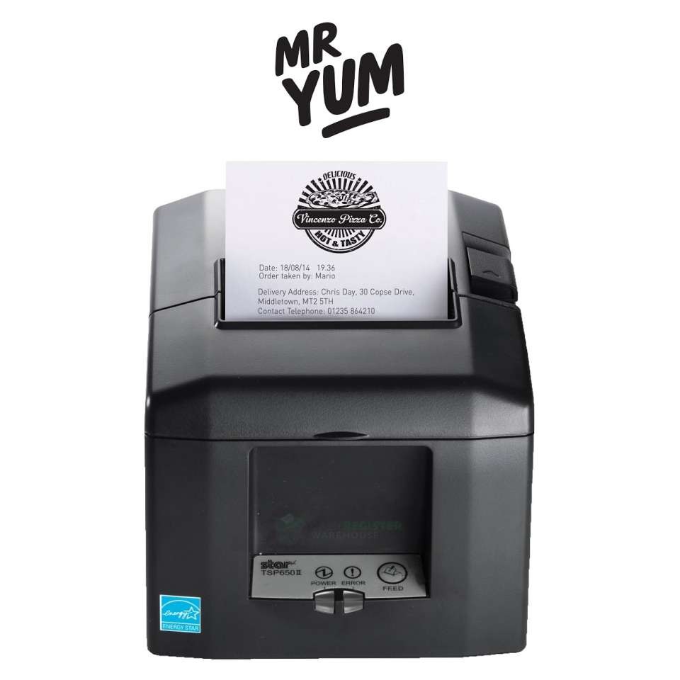 Mr Yum Star TSP654II CloudPRNT Receipt Printer