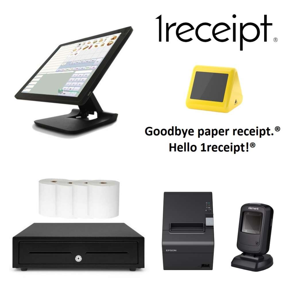 NeoPOS POS System with 1receipt Digital Receipt Bundle