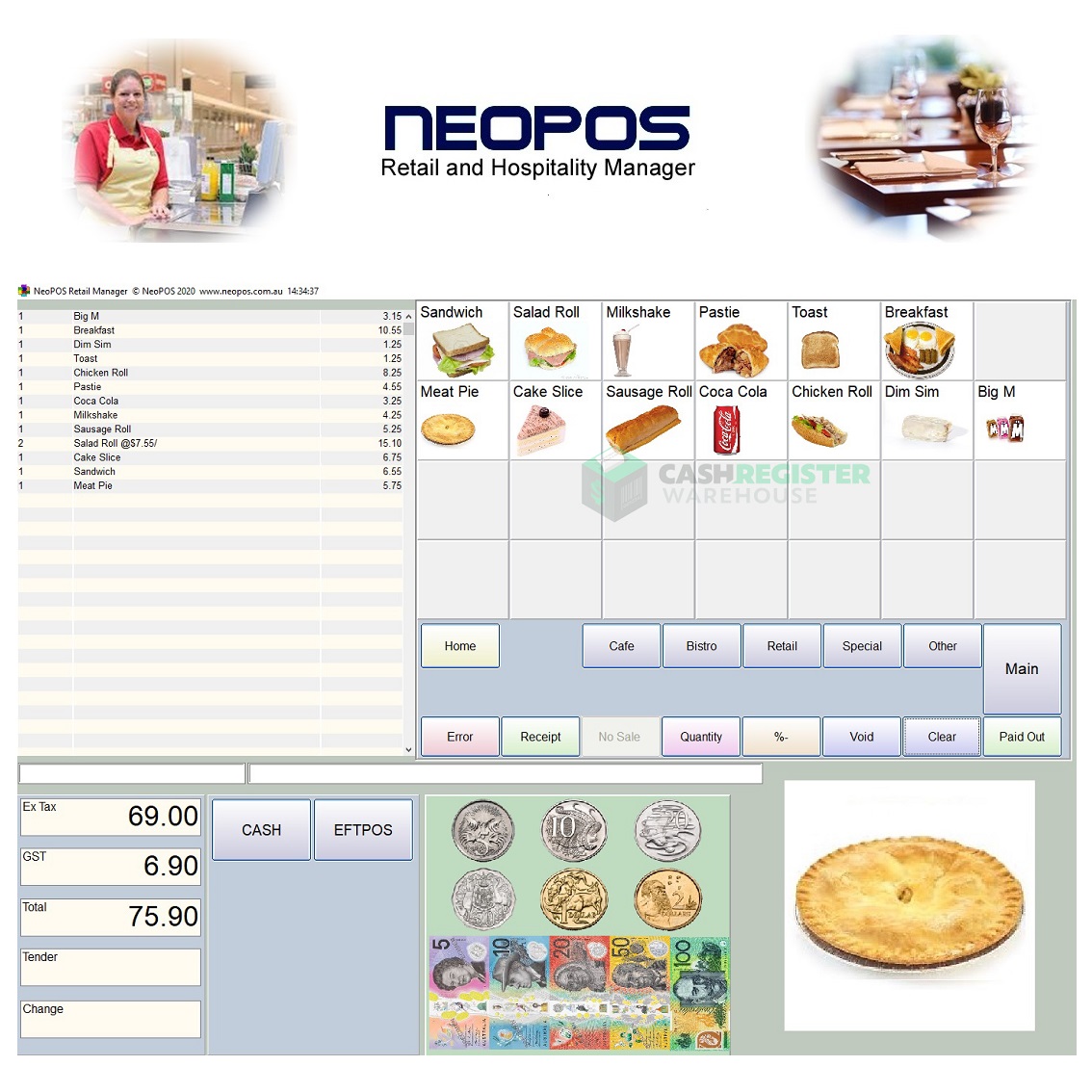 NeoPOS Retail & Hospitality Point of Sale Software
