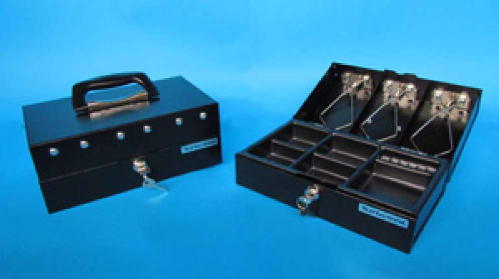 Norwood Metal Cash Box Black
