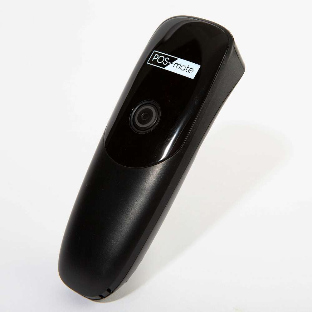 POS-Mate PRO Cordless Barcode Scanner Black