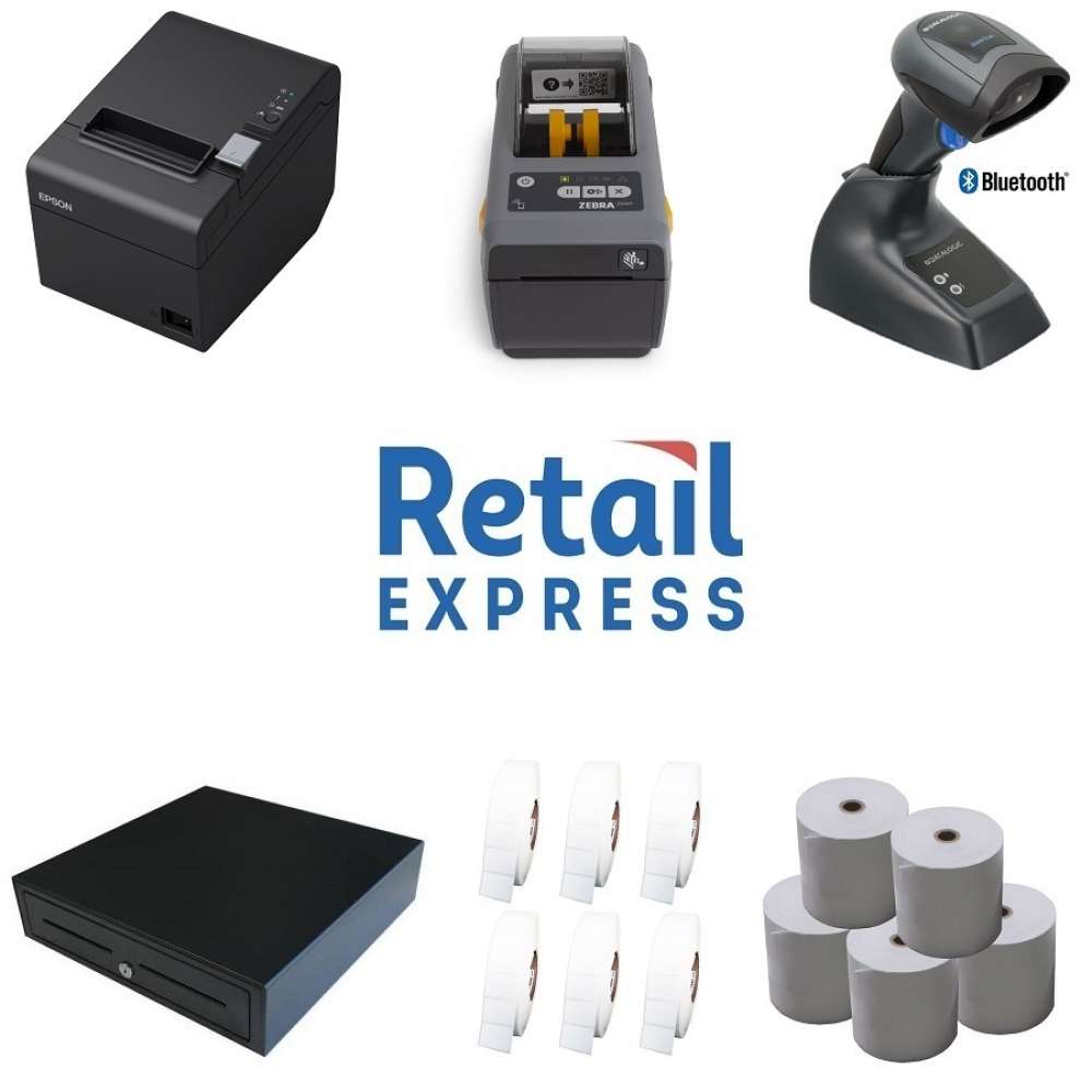 Retail Express POS Hardware Bundle #6 RXPHB6 Cash Register Warehouse
