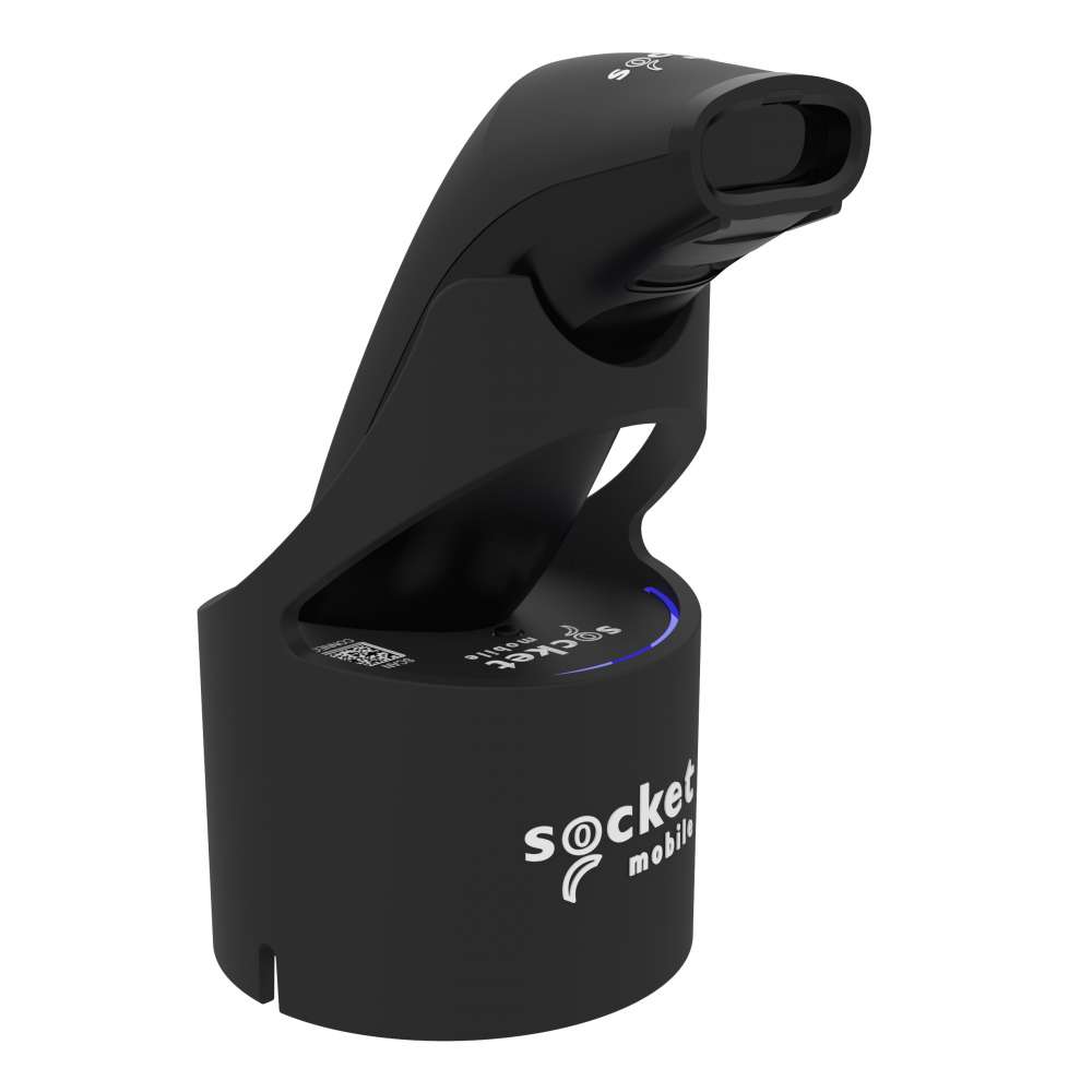 SocketScan S721 2D Bluetooth (BLE) Barcode Scanner, Black & Black Magic Dock