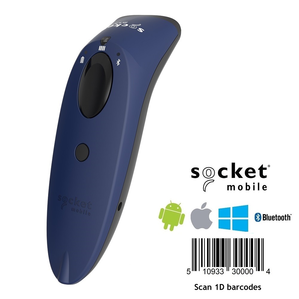 Socket S700 1D BT Barcode Scanner - Blue