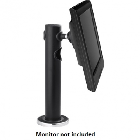 Spacedec Pole Mount with Vesa Bracket Black