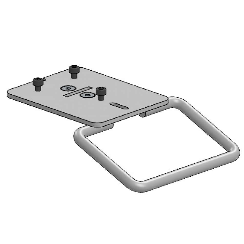 Spacepole Multigrip plate (With Handle) for the Ingenico DX8000 / Tyro Pro Base & kit