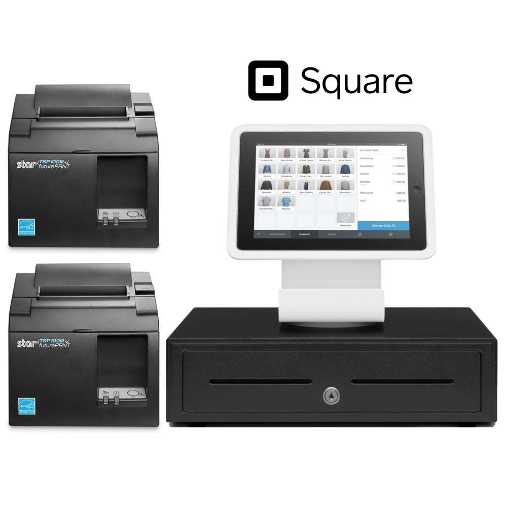 View Square Stand Hospitality POS System Bundle
