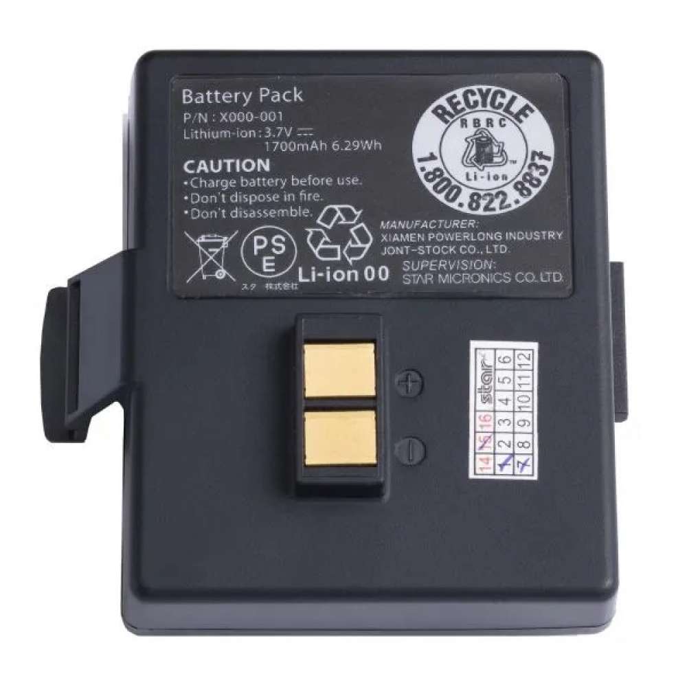 Star Micronics SM-L200 Replacement Battery