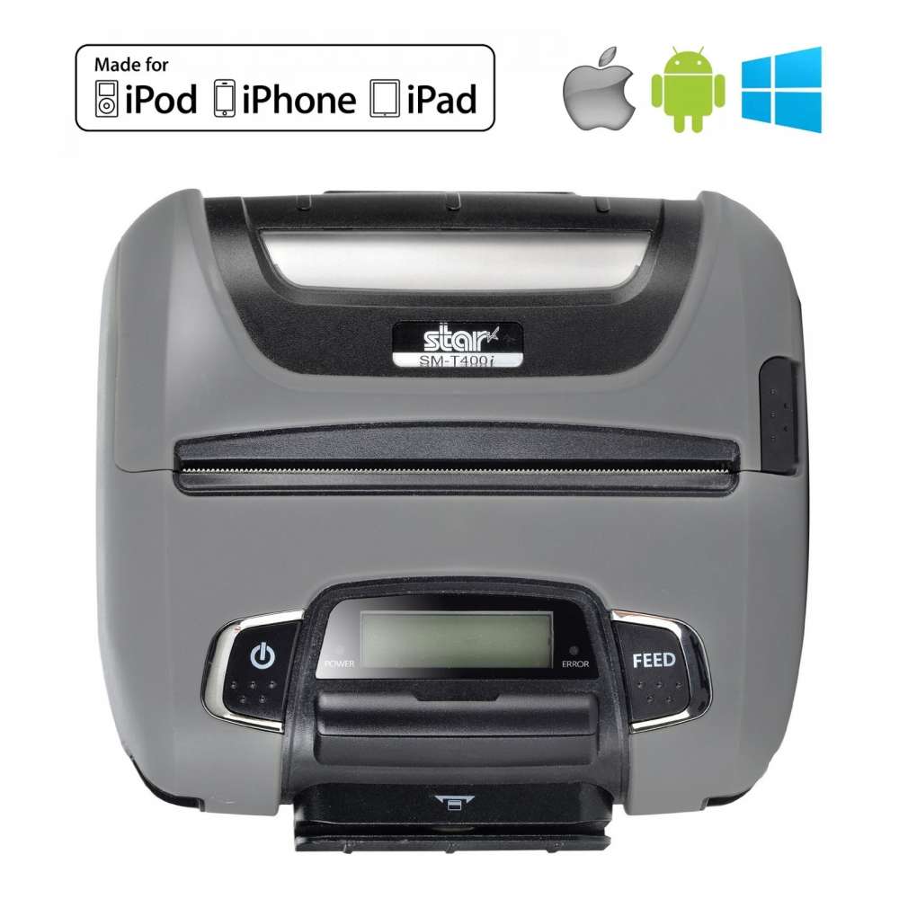 View Star SM-T400i Bluetooth Mobile MFi Receipt Printer