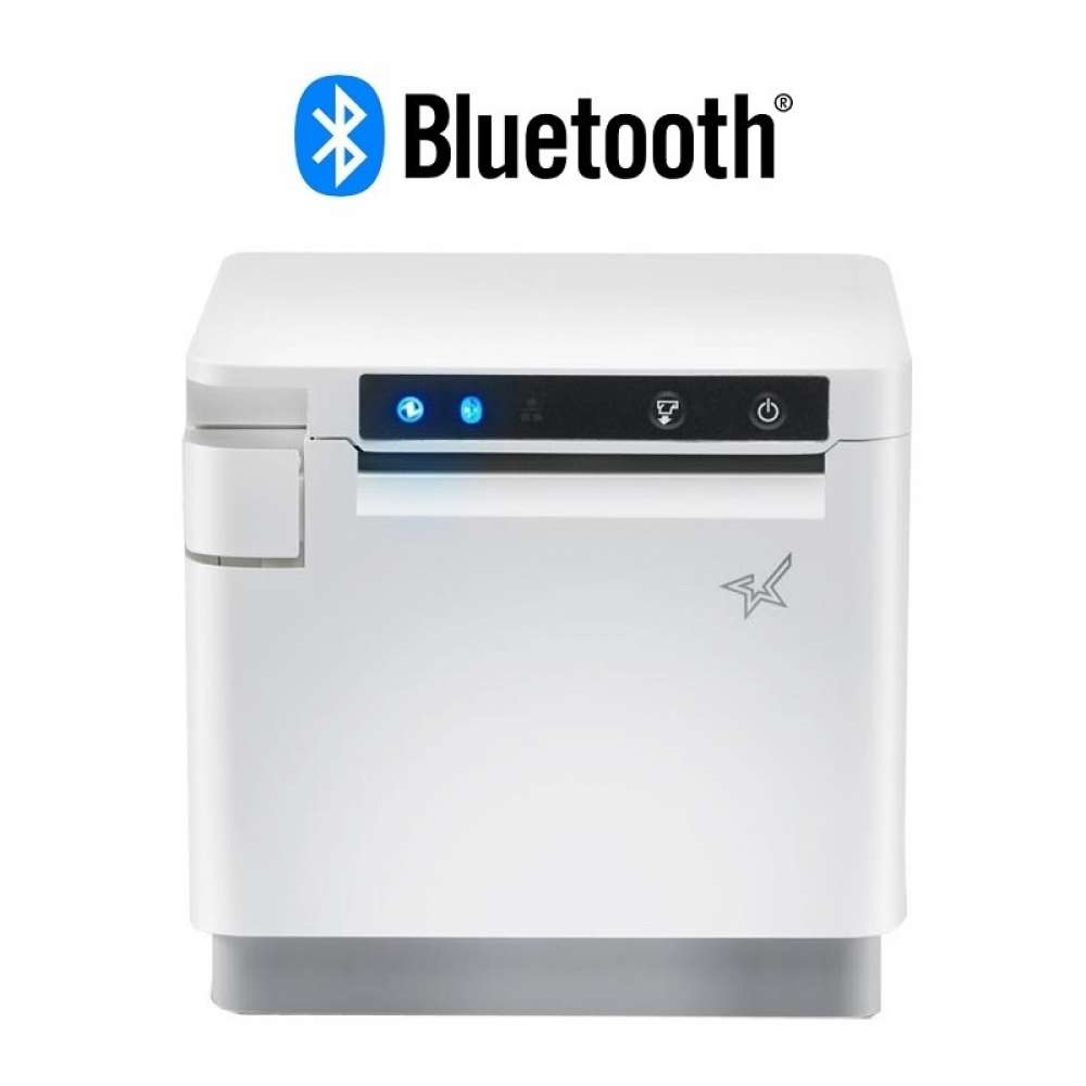 Star mC-Print31CBI Bluetooth Thermal Receipt Printer White