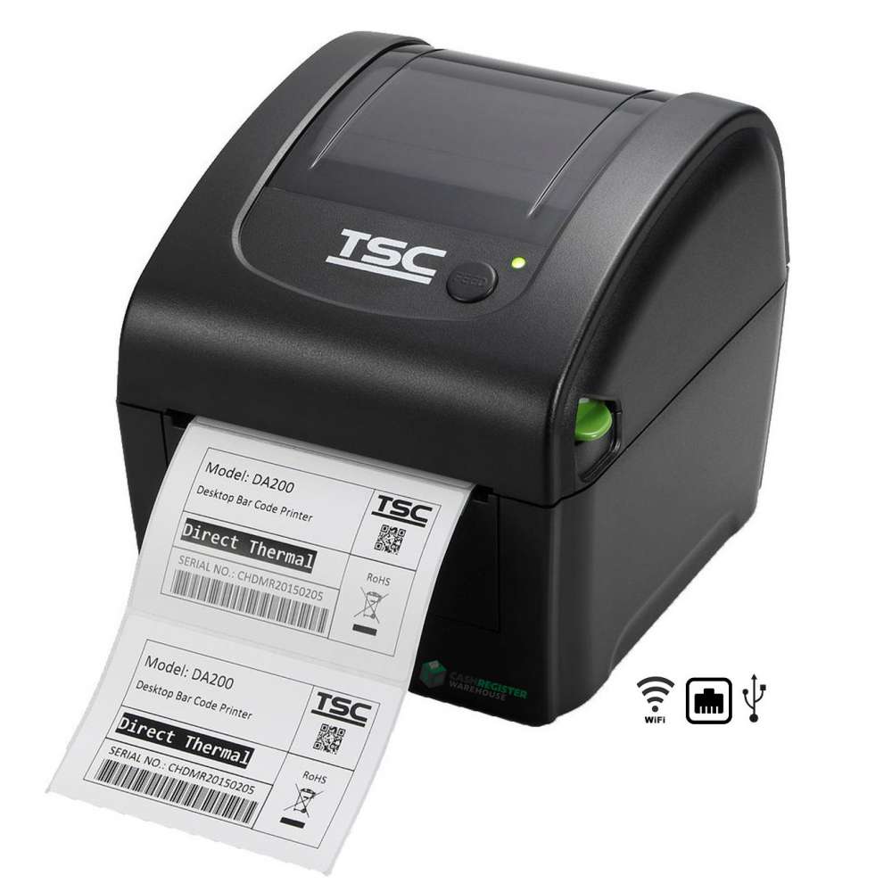 TSC DA220 Direct Thermal Label Printer with USB, Ethernet & Wifi Interface