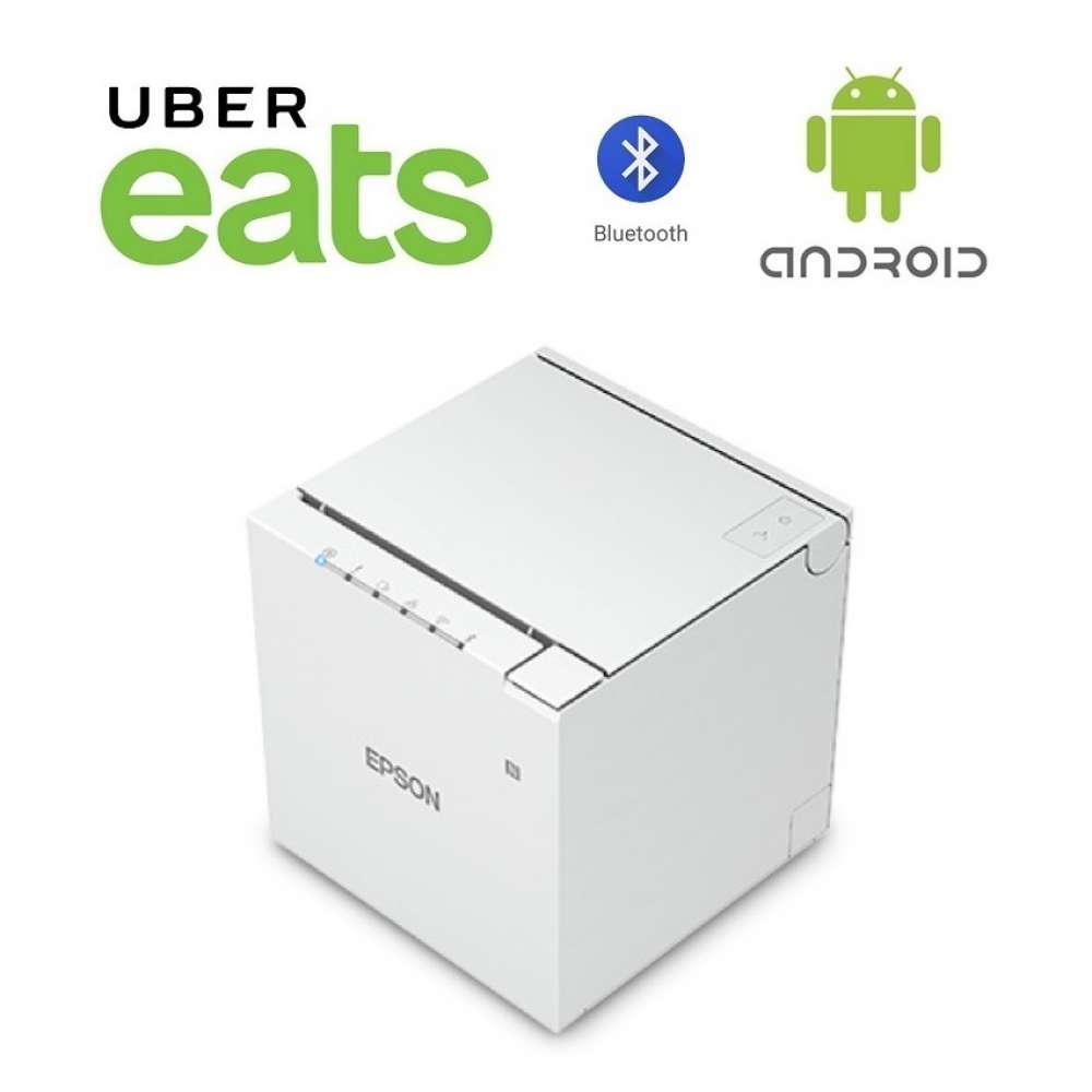 Uber Eats Epson TM-M30III Bluetooth Receipt Printer White