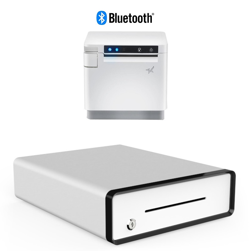 White Star mCPrint3 Bluetooth Printer & Cash Drawer