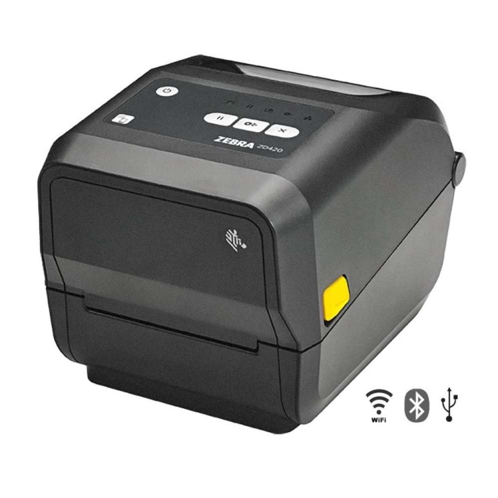 Zebra ZD421 USB/BT/Wifi Thermal Transfer Label Printer