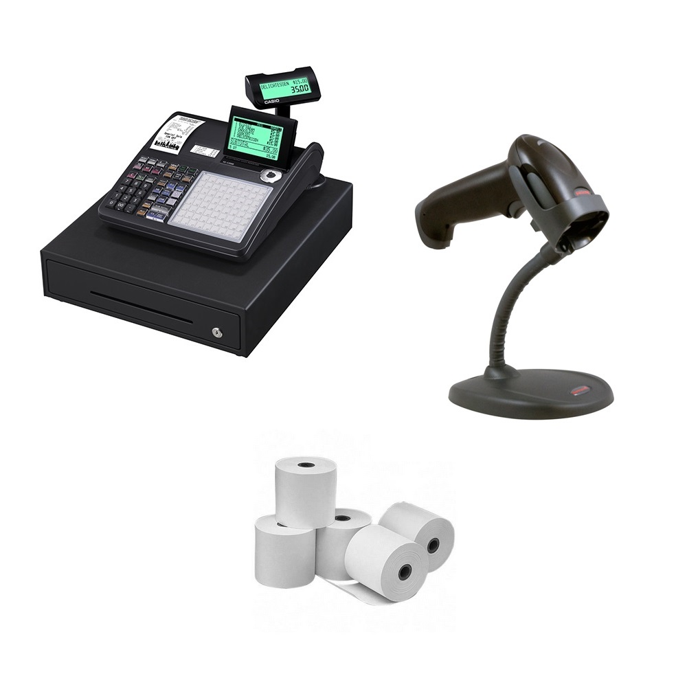 Cash Register + Scanner Bundle