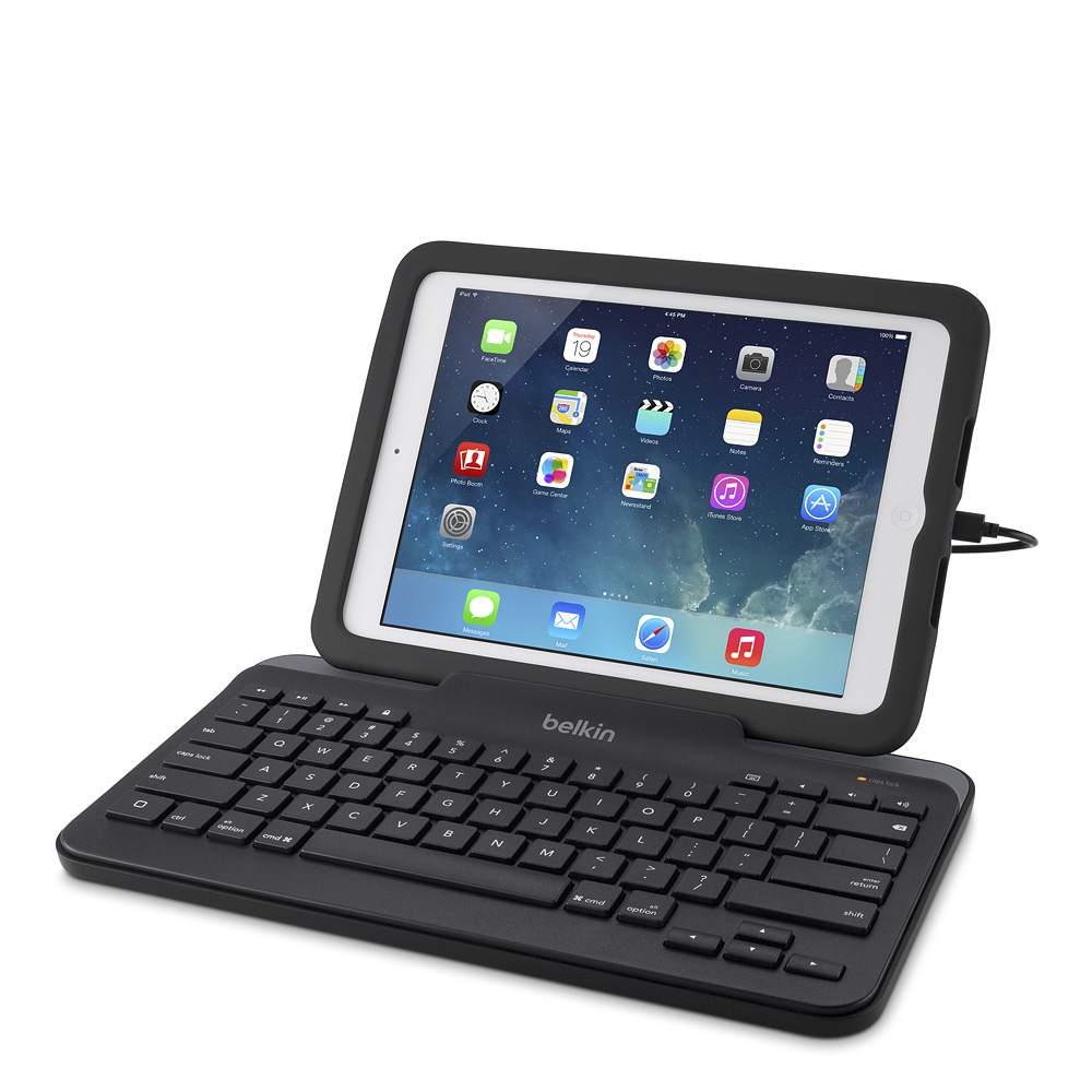 Belkin Wired iPad Keyboard with Stand us