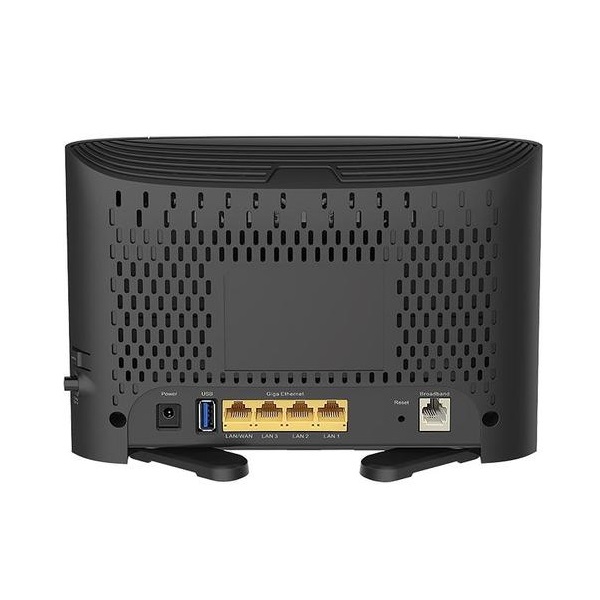 D-LINK DSL-3785 Modem Router Back