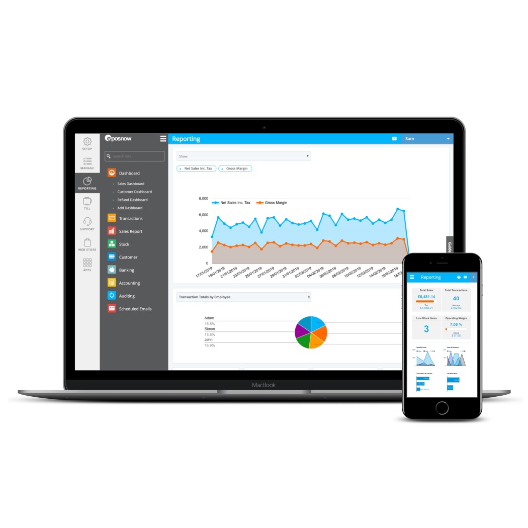 Epos Now Software Cloud Reporting